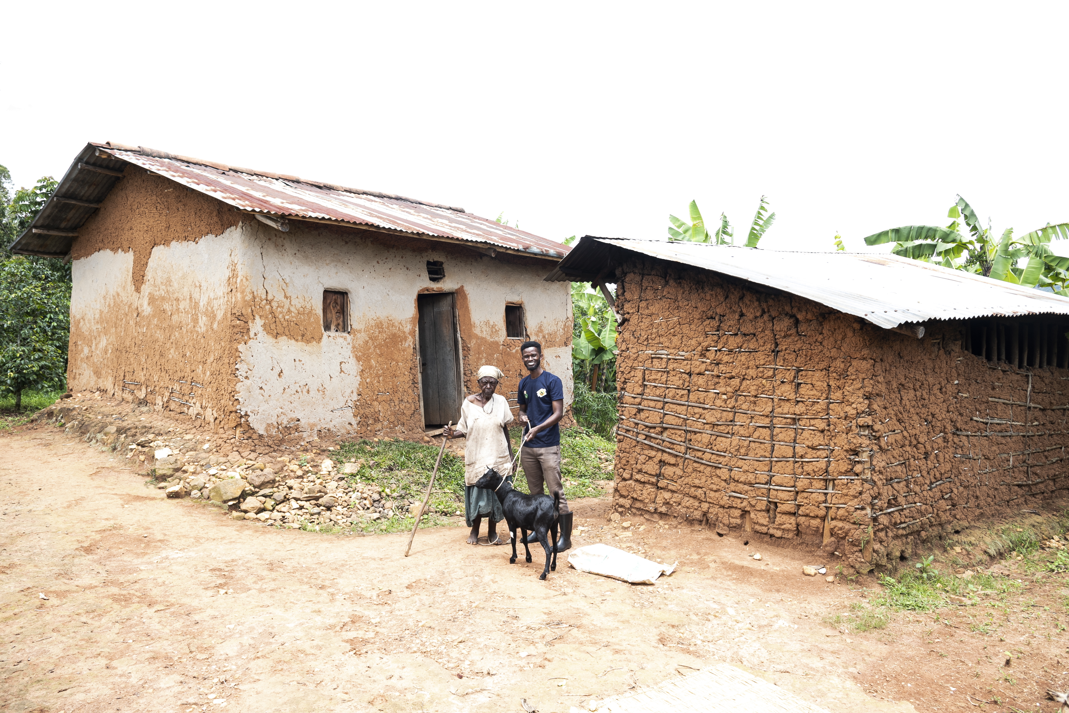 Community members in the highlands